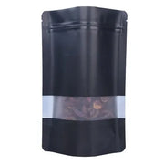 100PCS Matte Black Foil Ziplock Bags