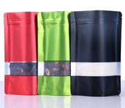 50pcs Matte Foil Zip Bags