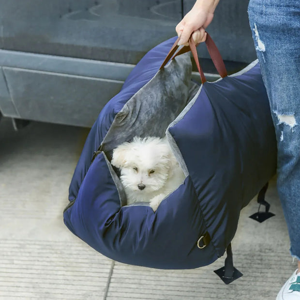 Dog Car Seat with Seat Belts