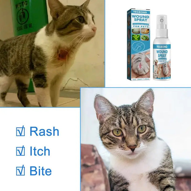 50g Pet Wound Spray - Anti-Itch Relief