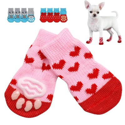 Winter Cute Pet Socks