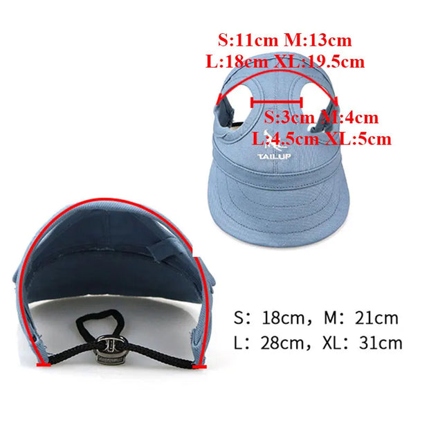 Sun-proof Dog Baseball Cap