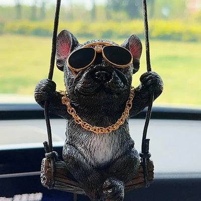 Sunglasses Chain Dog Ornament