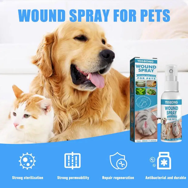 50g Pet Wound Spray - Anti-Itch Relief